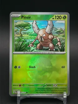 Pinsir 3/131 Reverse Holo Pokeball - Pokemon Prismatic Evolutions - NM/M - Image 1