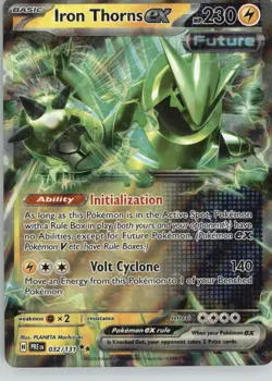 Iron Thorns ex 032/131 Holo Double Rare Prismatic Evolutions Pokemon Holo NM - Image 1