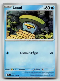 Lotad 035/159 Journey Together Regular 2025 Portuguese - Image 1