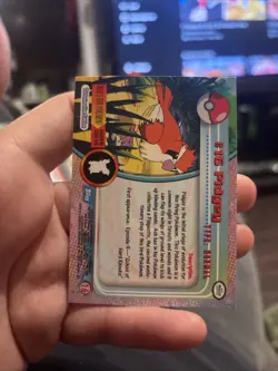 Pokemon Topps - Pidgey #16 (Blue Logo) - TV Animation Edition - LP - Image 2