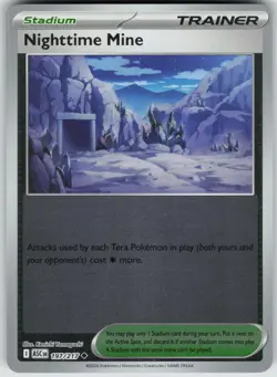 Nighttime Mine 197/217 Uncommon Ascended Heroes Pokemon Reverse Holo Near Mint - Image 1