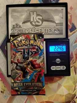 (HEAVY) 22.46g Pokemon TCG Mega Evolution Booster Pack (SEALED)✅ - Image 1