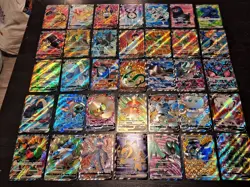 Pokemon TCG Chinese Full Art ILLustration Foils SR Lot Of 35 LP-NM - Image 1