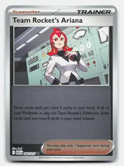 Team Rocket's Ariana 202/217 Uncommon Ascended Heroes Pokemon Reverse Holo NM - Image 1