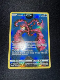 Pokemon TCG Galarian Moltres SWSH284 Sword Shield Black Star Promo Holo NM - Image 1