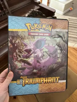Ultra Pro Pokemon HeartGold & SoulSilver Triumphant 9-Pocket Binder - Image 1