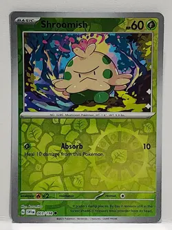Shroomish #3/198 Scarlet & Violet 2023 Reverse Holo Pokemon TCG - Image 1