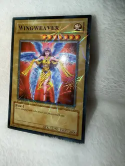 Vintage Yu-Gi-Oh Wingweaver PSV-096 1st Edition Secret Rare Holo LP/NM - Image 2
