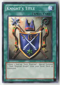 Yugioh - Knight's Title LCYW-EN072 Unlimited - Legendary Collection 3: Yugi's Wo - Image 1