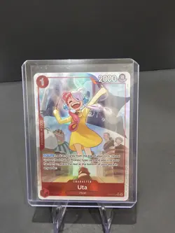 One Piece CCG Uta OP09-002 R Parallel Alt Emperors in the New World English - Image 1