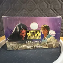 Decipher Star Wars CCG Tatooine Booster Box 2001 English 300 Cards MPN 441 - Image 1