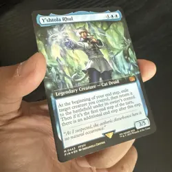 MTG Magic Final Fantasy Y'shtola Rhul Blue Mythic Extended Foil Rare Card - Image 3