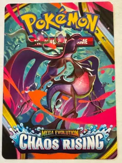 Mega Dragalge ex Trainer Tips Card from ME04: Chaos Rising Build and Battle - Image 1