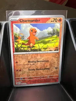 Charmander - (Cosmos Holo) (Costco Exclusive) 004/165 Miscellaneous Cards &... - Image 1