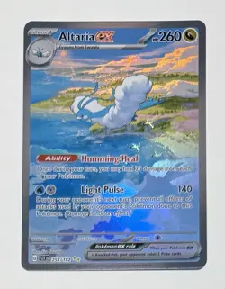 Altaria Ex, Fan Art, DIY Custom Card, For Display Only, Gift - Image 1