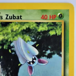 Brock's Zubat 74/132 Pokemon TCG 1st Edition Gym Heroes NM Vintage 2000 Card - Image 4