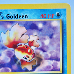 Misty's Goldeen 85/132 Pokemon TCG 1st Edition Gym Heroes NM Vintage 2000 Card - Image 4