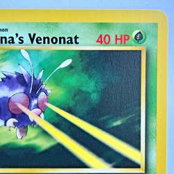 Sabrina’s Venonat 96/132 Pokemon TCG 1st Edition Gym Heroes NM Vintage 2000 Card - Image 4