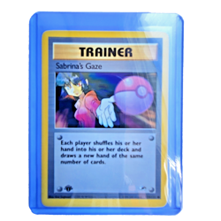 Sabrina's Gaze 125/132 Pokemon TCG 1st Edition Gym Heroes NM Vintage 2000 Card - Image 1