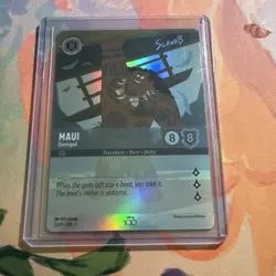 Disney Lorcana Maui - Demigod Disney100 Promo Foil English Card 23/P1 - Image 1