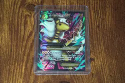 M Ampharos EX 88/98 Full Art XY Ancient Origins Ultra Rare Holo Pokemon Card LP - Image 1