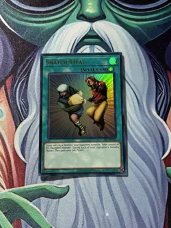 Yugioh/ Snatch Steal/ Ultra Rare/ SRL 25th Anniversary/ Unlimited/ Near Mint - Image 1