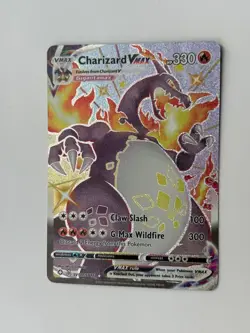 Pokemon Card - Charizard VMAX Shining Fates Shiny Vault SV107/SV122 Holo - Image 2