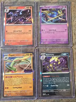 Phantasmal Flames battle deck 4 card promo set. - Image 1