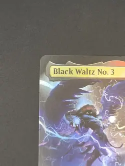 Black Waltz No. 3 (Extended Art) Foil #478 Final Fantasy NM Magic The Gathering - Image 3