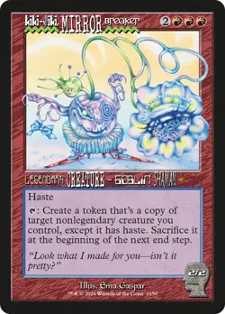 Kiki-Jiki, Mirror Breaker (Rainbow Foil) [Secret Lair Drop Series] Foil Near Min - Image 1
