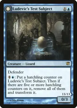 Ludevic's Test Subject 64 Rare Innistrad Magic: The Gathering Near Mint - Image 1