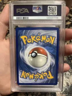 2019 POKEMON SUN & MOON UNIFIED MINDS #222 FULL ART/MEWTWO & MEW GX PSA 8 - Image 2