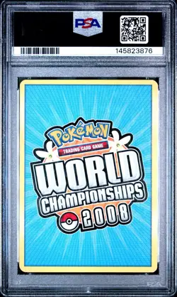 2008 Pokemon World Championships Promo Gold Star Jolteon PSA 7 New CERT 2026 - Image 2