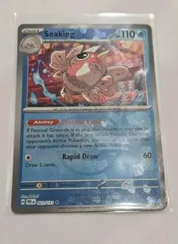 Pokemon Seaking (Master Ball Pattern) 021/131 Sv: Prismatic Evolutions Holo - Image 1