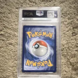 Pokemon Espeon & Deoxys GX SM Black Star Promo Holo TAG TEAM SM240 PSA 8 - Image 2