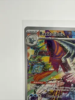 Pokemon Baxcalibur 210/193 SV02 Paldea Evolved Illustration Rare Holo NM - Image 3