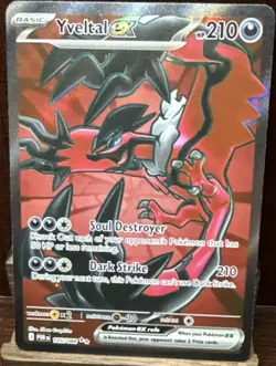 Pokemon TCG Yveltal EX 105/88 Perfect Order Holo 210 HP English - Image 1