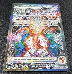 Pokemon Charizard ex Special Illustration Rare SIR Full Art 223/197 Obsidian - Image 3