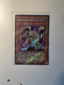 Victory Dragon RP02-EN098- SECRET RARE- Yugioh Retro Pack 2 FAST FREE SHIPPING - Image 1