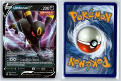 Umbreon Pokemon TCG Evolving Skies Ultra Rare E 094/203 Pokemon NM Foil - Image 3