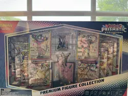 POKEMON PRISMATIC EVOLUTIONS PREMIUM FIGURE COLLECTION BOX - Image 1
