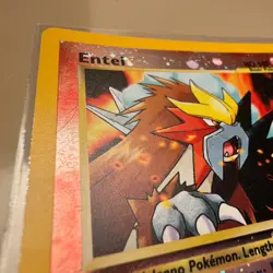 Nintendo Pokemon TCG Entei 34/53 Black Star Promo Reverse Holo HP/DMG Eng 2001 - Image 4