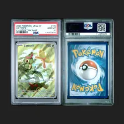 2023 Pokemon Mew Illustration Rare En-151 Caterpie #172 PSA 10 - Image 3