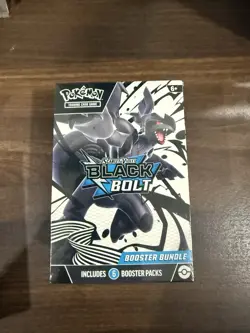 Pokemon TCG Scarlet & Violet Black Bolt Booster Bundle - NEW/FACTORY SEALED - Image 1