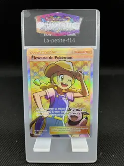 Carte Pokemon : Eleveuse de Pokemon 73/73 Legendes Brillantes Francaise - Image 1