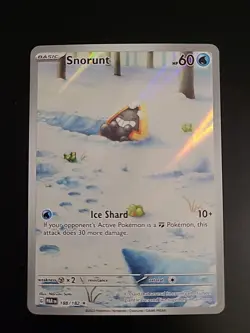 Snorunt 188/182 SV Paradox Rift Illustration Rare Pokemon NM - Image 1