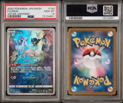 Pokemon Mew 183/172 PSA 10 Japanese SWSH Vstar Universe Full Art 2022 - Image 3