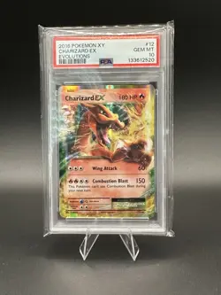 2016 POKEMON XY EVOLUTIONS #12 CHARIZARD EX PSA 10 - Image 1
