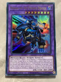 Yugioh - Rindbrumm the Striking Dragon - Ultra Rare - RA02-EN025 - Image 1