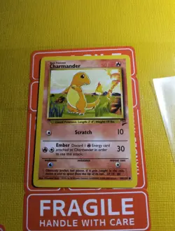 Pokemon TCG Charmander Base Set 2 69/130 Regular Unlimited Common WOTC. - Image 1